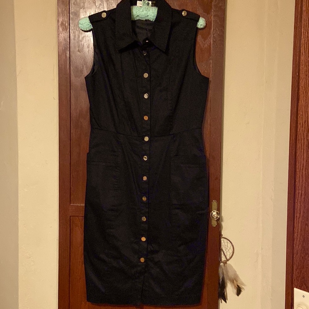 Black Calvin Klein dress